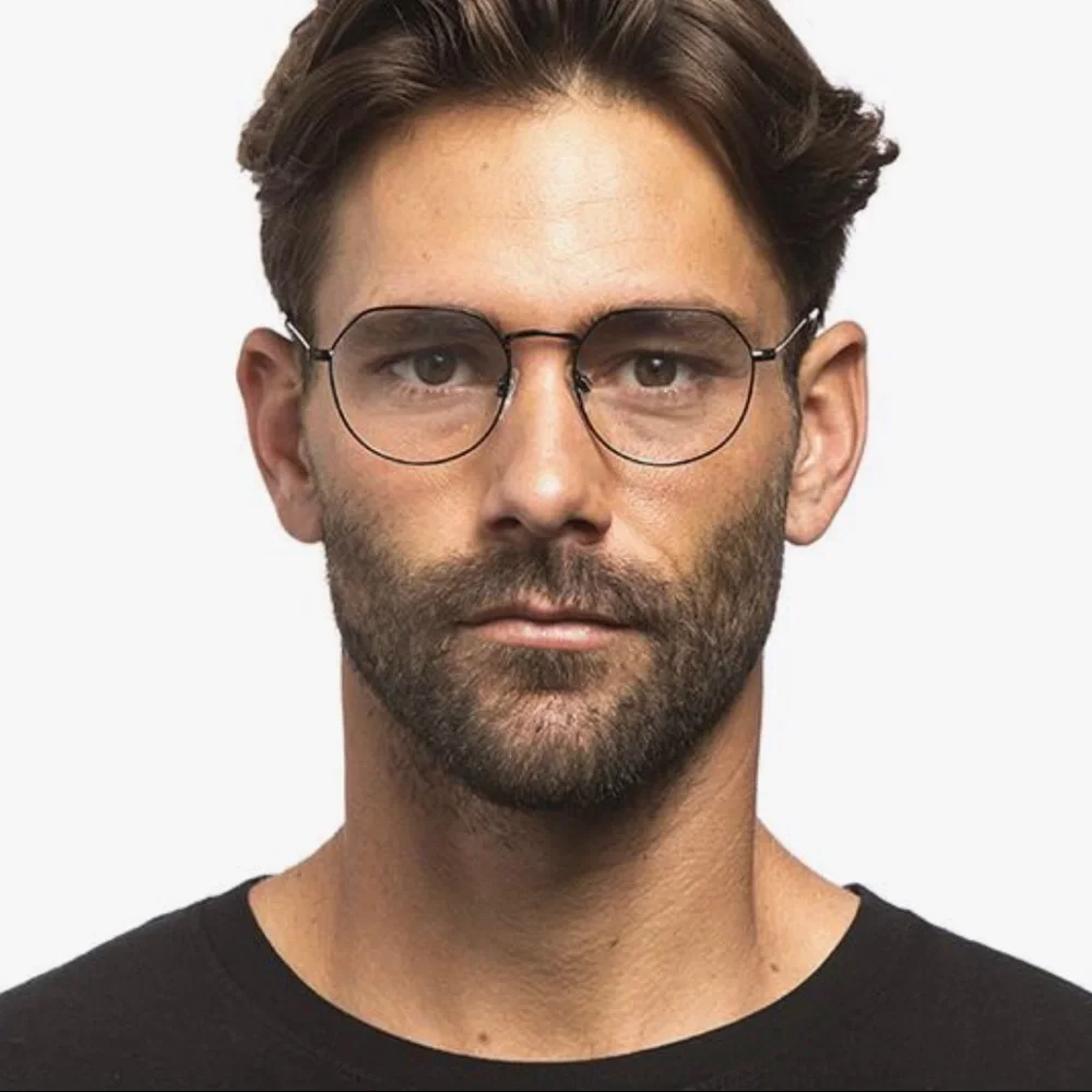 DIFF James Blue Light Glasses Gold or Rose Gold Frame Blue Light Blocking Lens
